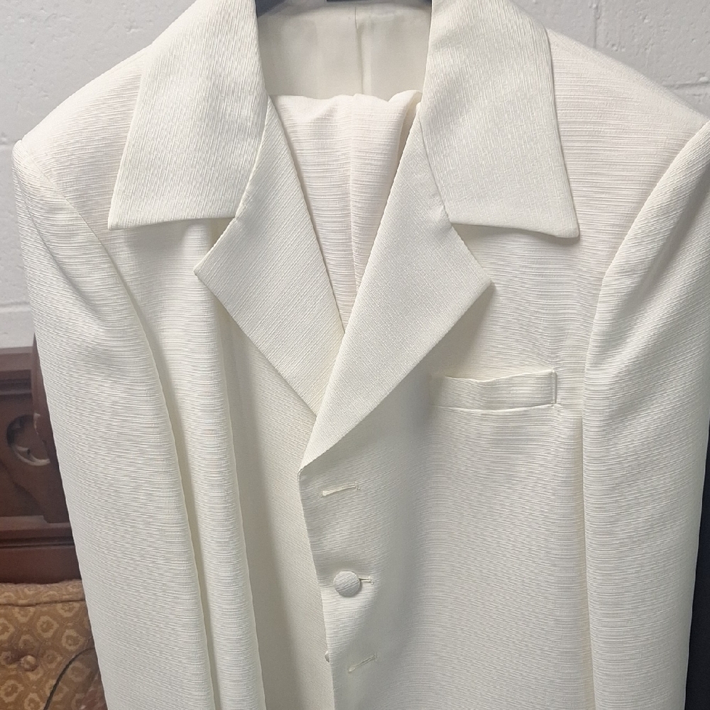 Elegant White Boys Blazer